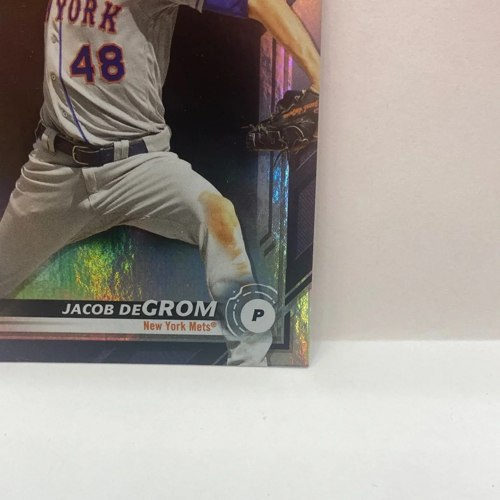 2019 Bowman Patinum Jacob deGrom Mets #52 (070)
